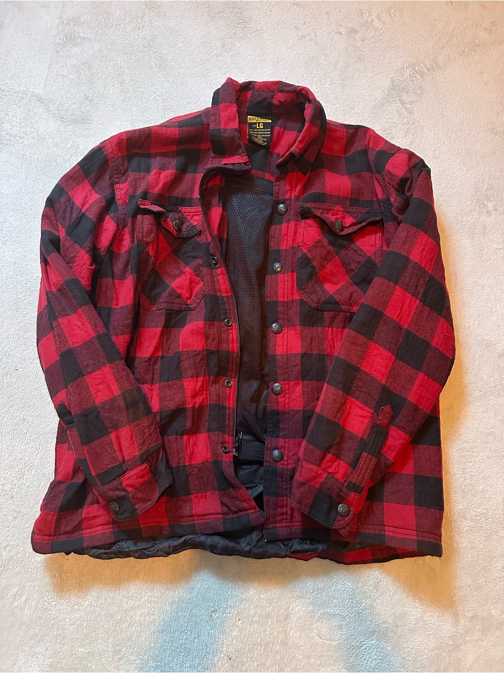 Scorpion Covert Motorcycle Riding Flannel
